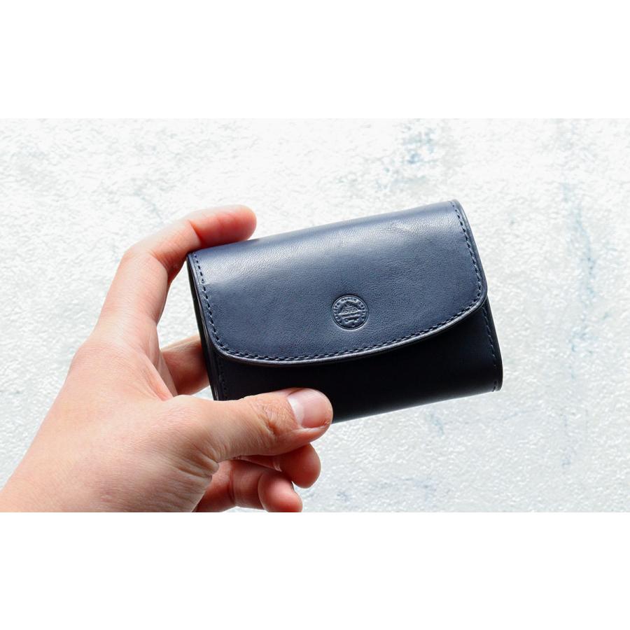 限定色ネイビー】三つ折り財布 Dakota ダコタ BLACKLABEL ブラック