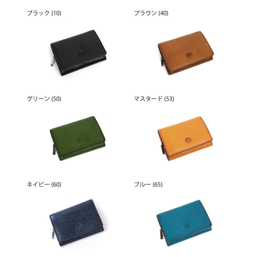 Dakota（ダコタ） 限定色ネイビー 三つ折り財布 BLACKLABEL ブラック