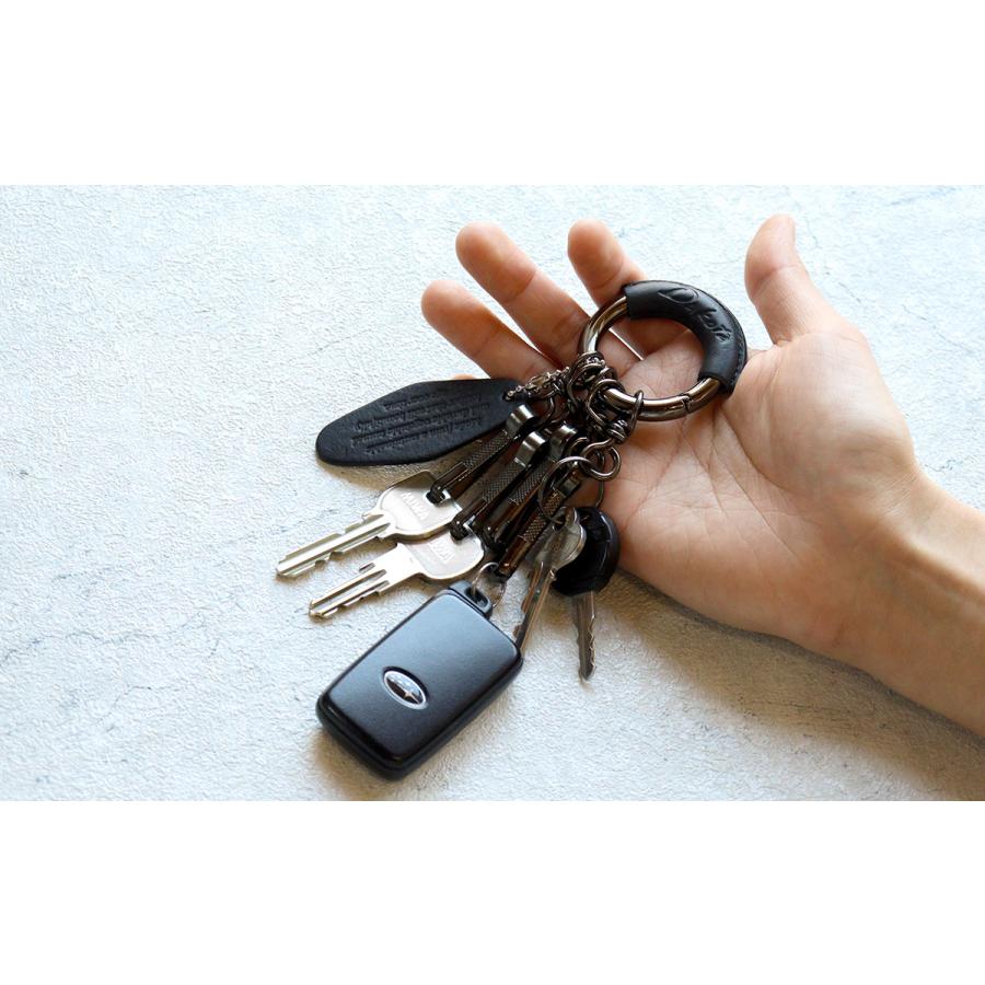 Dakota ダコタ キーホルダー キーリング 牛革 本革 BLACK LABEL Dakota ダコタ キーホルダー キーリング 牛革 本革 BLACK LABEL