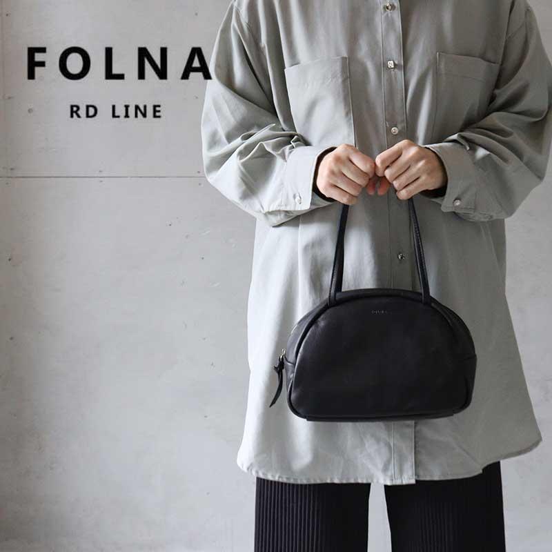 Folna ミニボストンバッグ 牛革 ソフトレザー FOLNA フォルナ RD ラフ