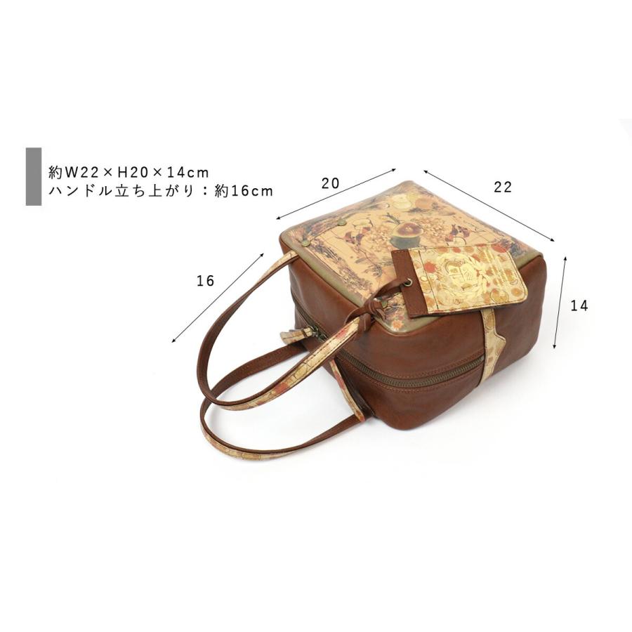 Dakota ボストントートバッグ ダコタ チーザレシリーズ 植物図鑑 Dakota ボストントートバッグ ダコタ チーザレシリーズ 植物図鑑