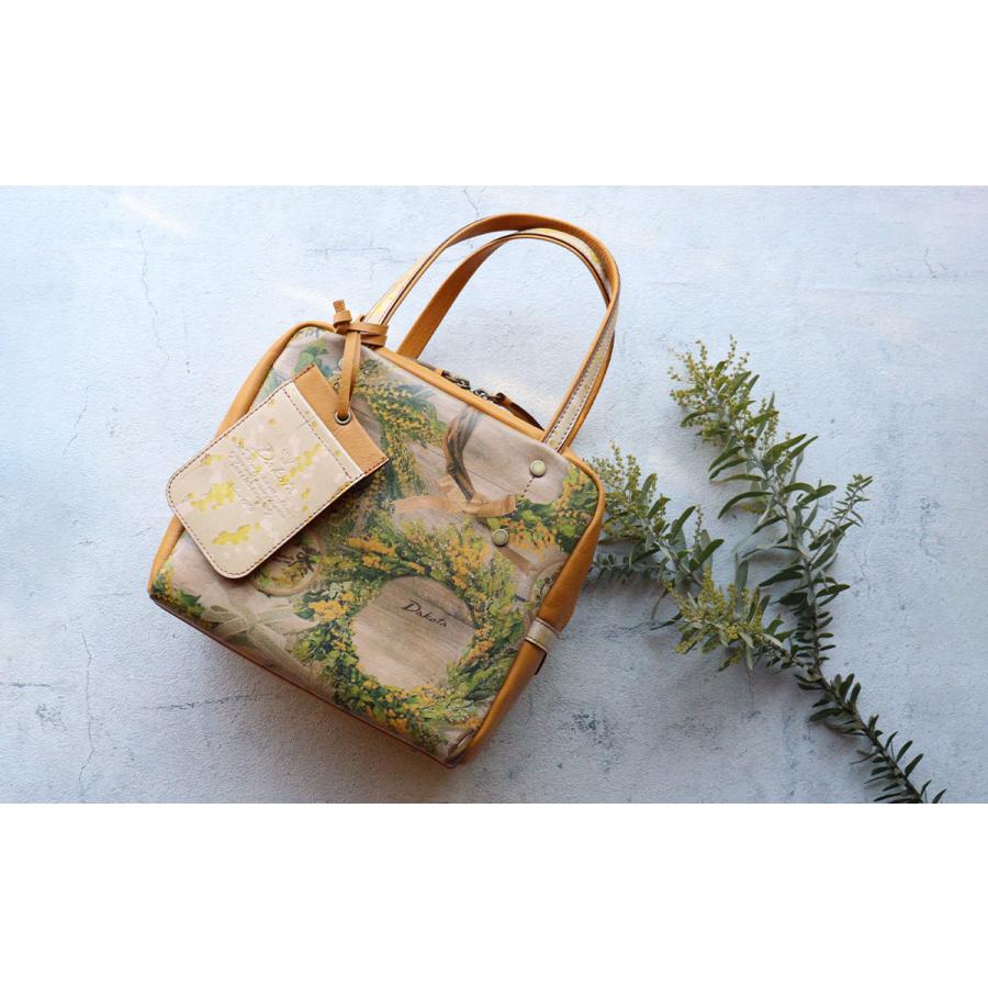Dakota ボストントートバッグ ダコタ チーザレシリーズ 植物図鑑 Dakota ボストントートバッグ ダコタ チーザレシリーズ 植物図鑑