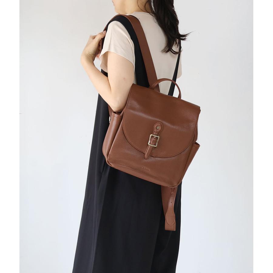 Dakota（ダコタ） リュック スクエア かぶせ付き B5 ヤギ革 大人