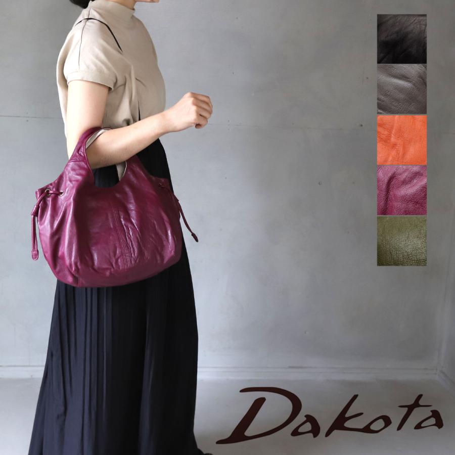 Dakota（ダコタ） トートバッグ 小 手提げ ソフトレザー 牛革 ラムダ