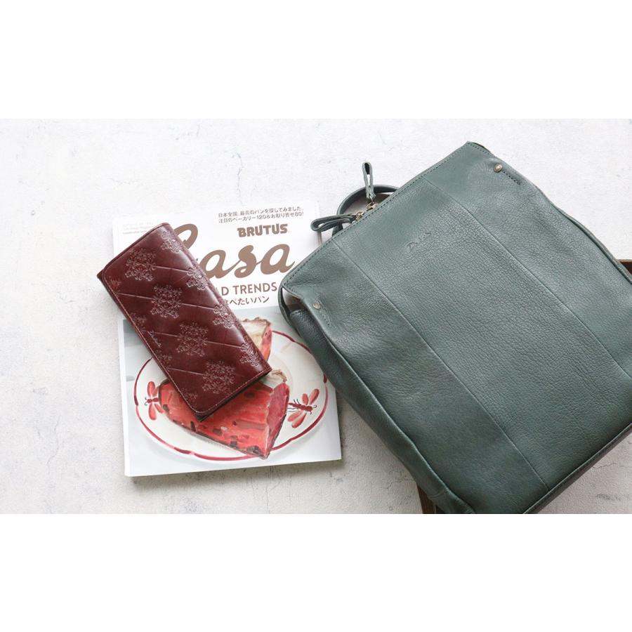 Dakota（ダコタ） リュック スクエア型 A4 ヤギ革 大人リュック