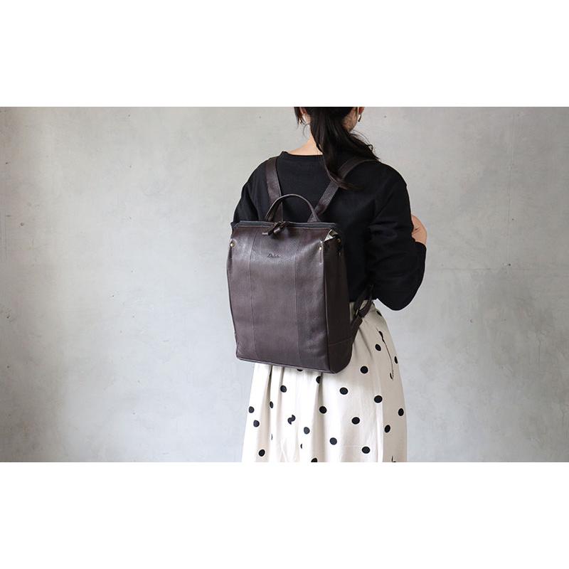 Dakota（ダコタ） リュック スクエア型 A4 ヤギ革 大人リュック