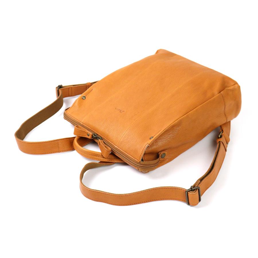 Dakota（ダコタ） リュック スクエア型 A4 ヤギ革 大人リュック