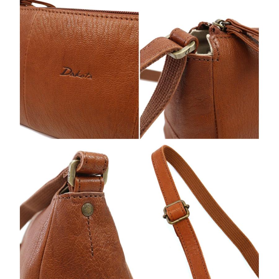Dakota（ダコタ） ミニショルダーバッグ 横型 ヤギ革 軽量 軽い