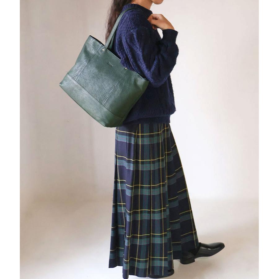 トートバッグ 横型 ヤギ革 軽量 軽い 本革 日本製 A4 カジュアル ビジネス ダコタ Dakota ヤロップ 1034435の画像