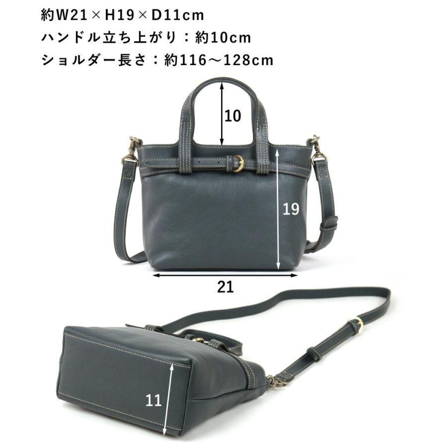 Dakota（ダコタ） 2WAYショルダーバッグ ハンドバッグ ベルト 艶