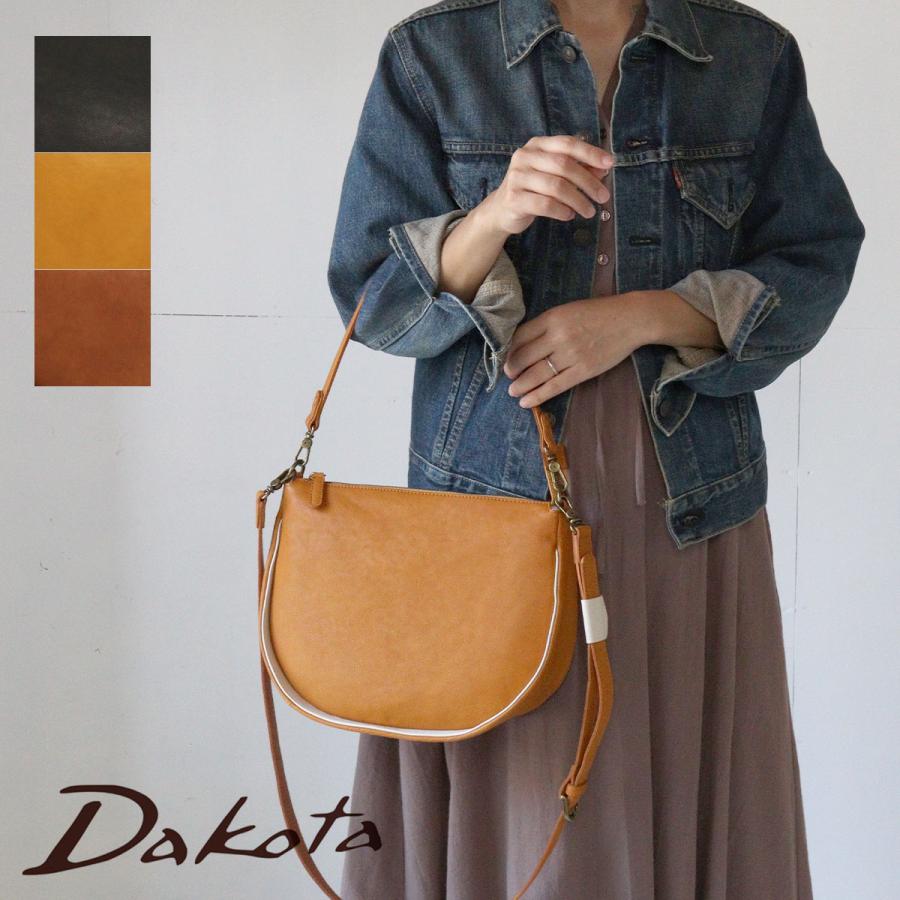 Dakota（ダコタ） 2WAYショルダーバッグ 半円 斜め掛け B5 ヒート