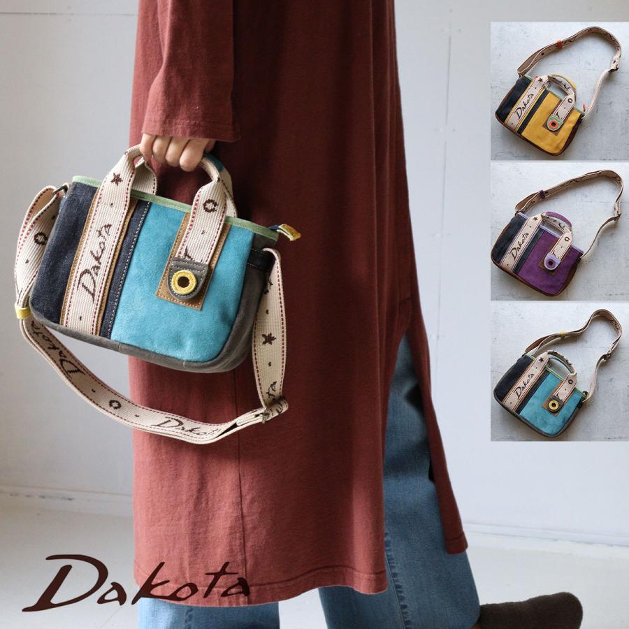 Dakota（ダコタ） 2WAYミニボストン 秋冬 ショルダーバッグ コラージュ