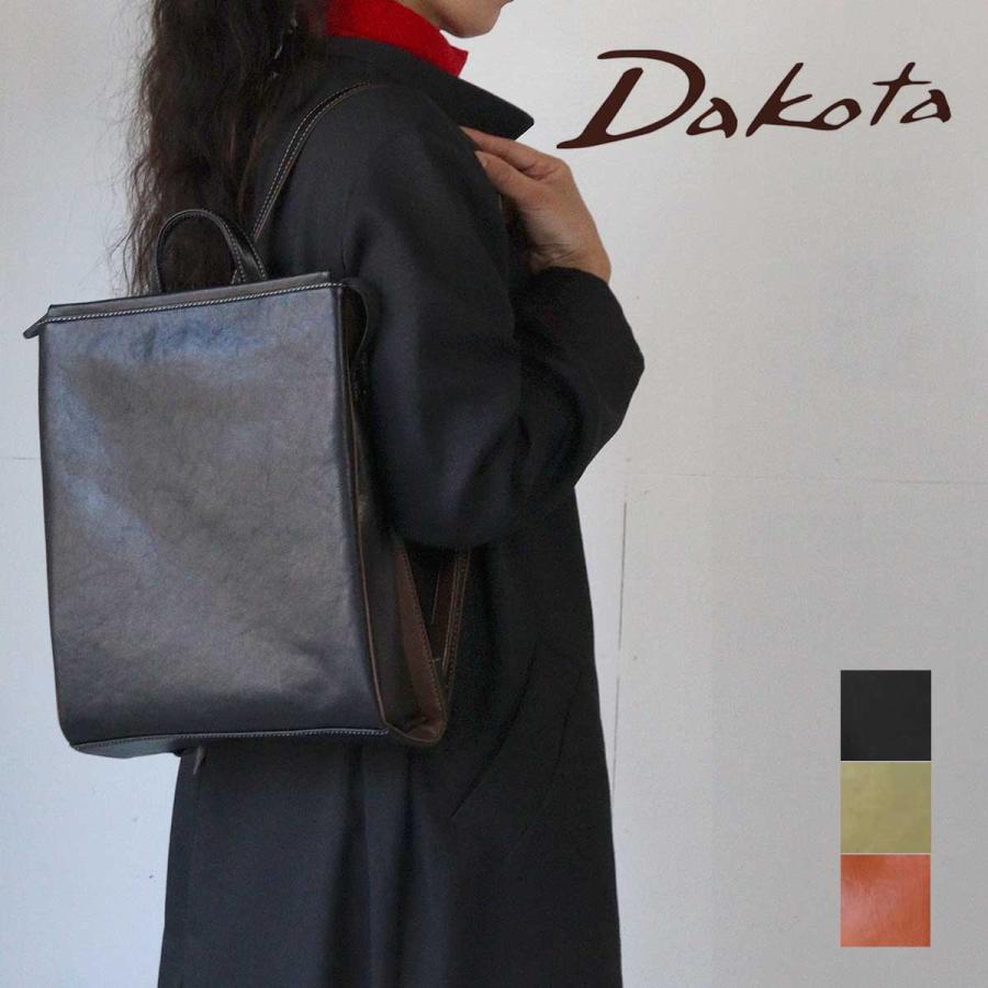 Dakota（ダコタ） リュック A4 スクエア レッタンゴロ 牛革 本革