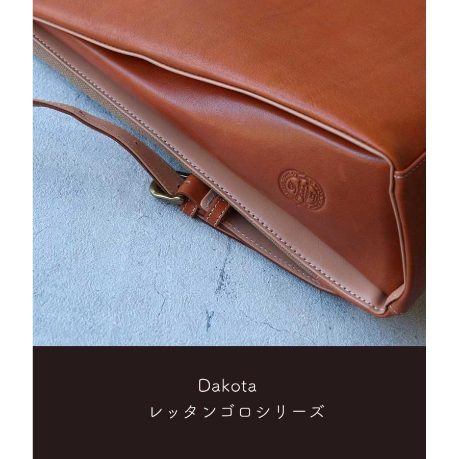 リュック A4 スクエア Dakota ダコタ  レッタンゴロ  牛革 本革 1034920の画像