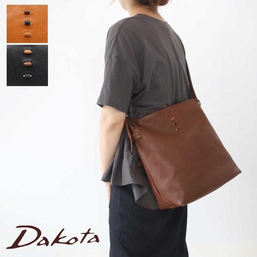 Dakota トートバッグ ショルダーバッグ レザー 大容量 A4 ブラウン Dakota（ダコタ） ワンショルダーバッグ 縦型 レザービーズ ハグ 本革