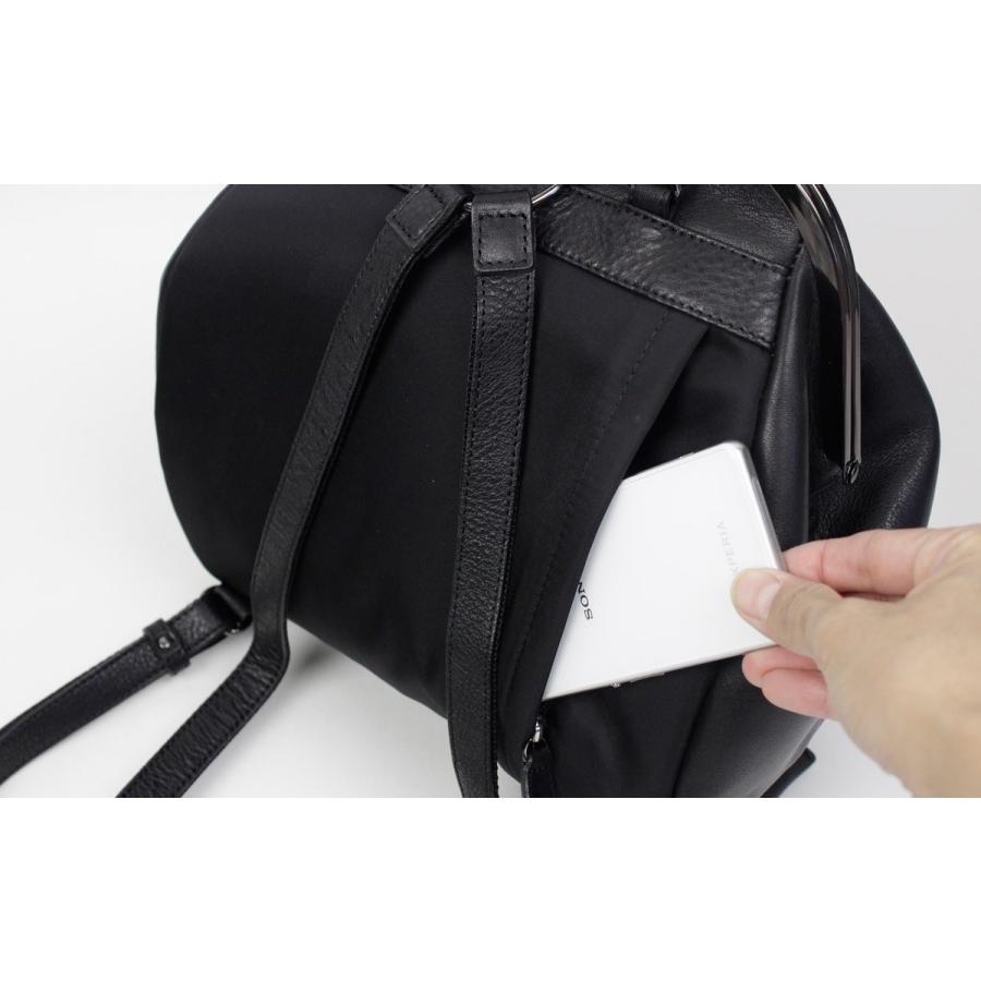 赤字超特価，新作】 がま口リュック 牛革 本革 ESTINE エスティーヌ