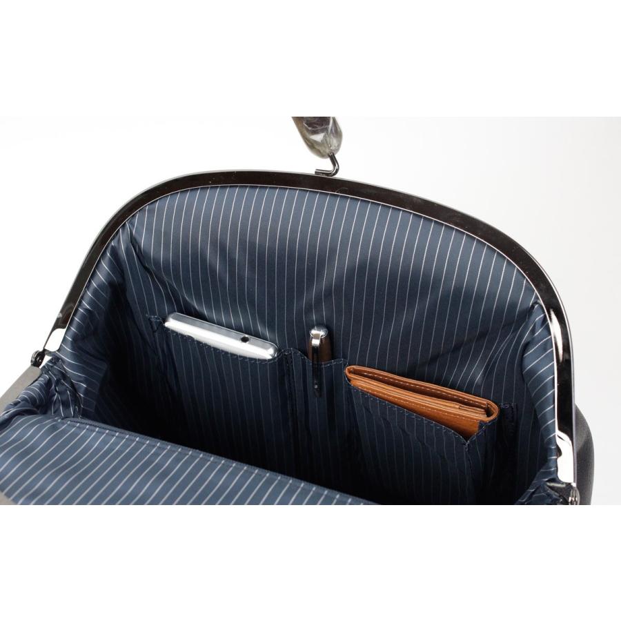 赤字超特価，新作】 がま口リュック 牛革 本革 ESTINE エスティーヌ