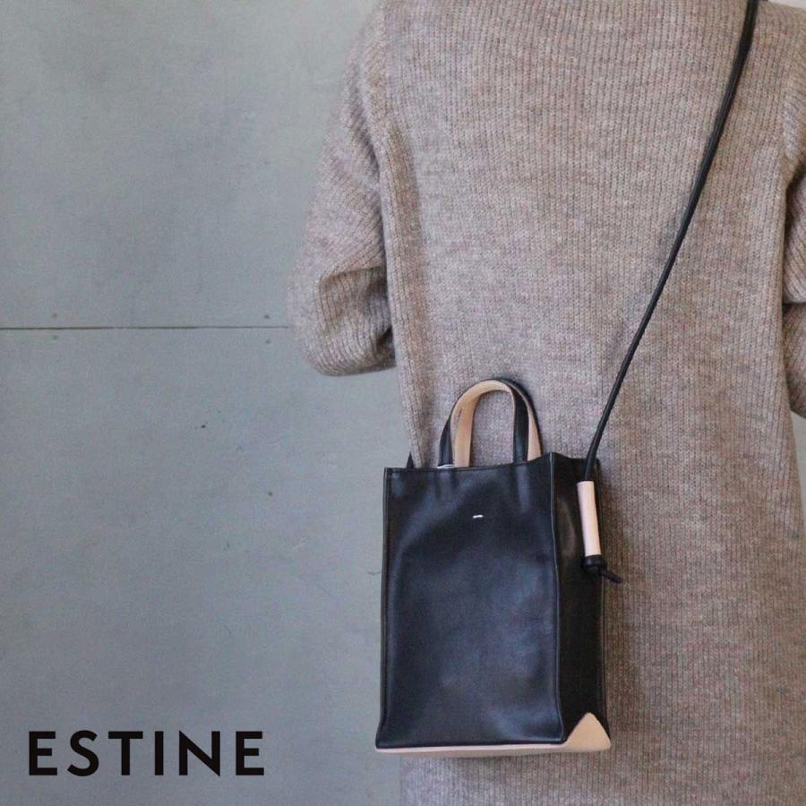 ESTINE（エスティーヌ） 2WAYショルダー 縦型 ミニショルダー ロジカル