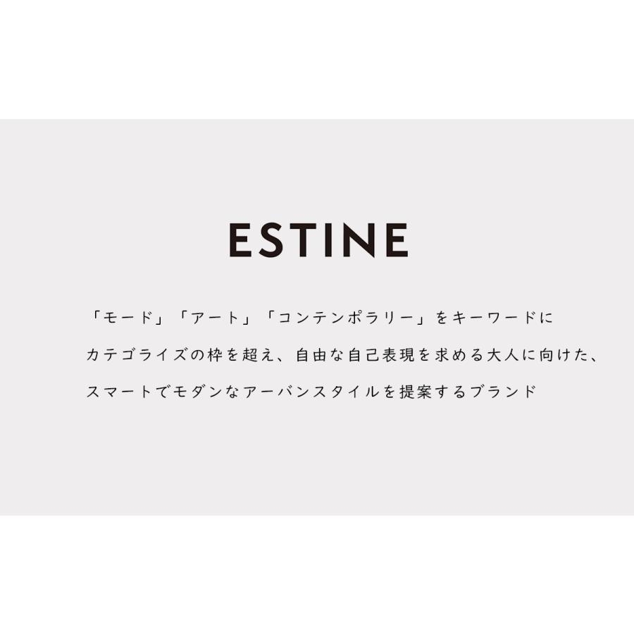 ミニマルバッグ 2WAY ショルダーバッグ ミニトート モード ブラックコーデ モノトーン ESTINE エスティーヌ シュペール 日本製 1075030｜arista｜05