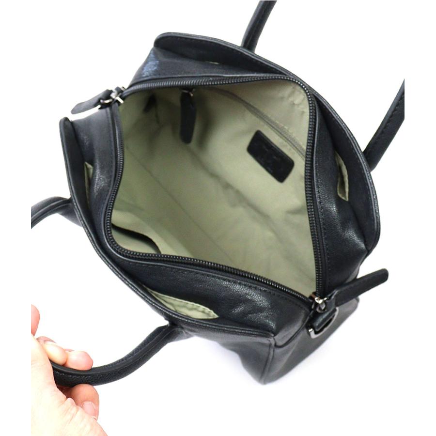 box21 ハンドバッグ 2WAY フォーマル 軽量 軽い ヤギ革 山羊 ボックス