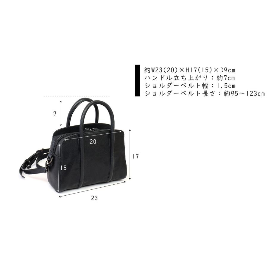 box21 ハンドバッグ 2WAY フォーマル 軽量 軽い ヤギ革 山羊 ボックス