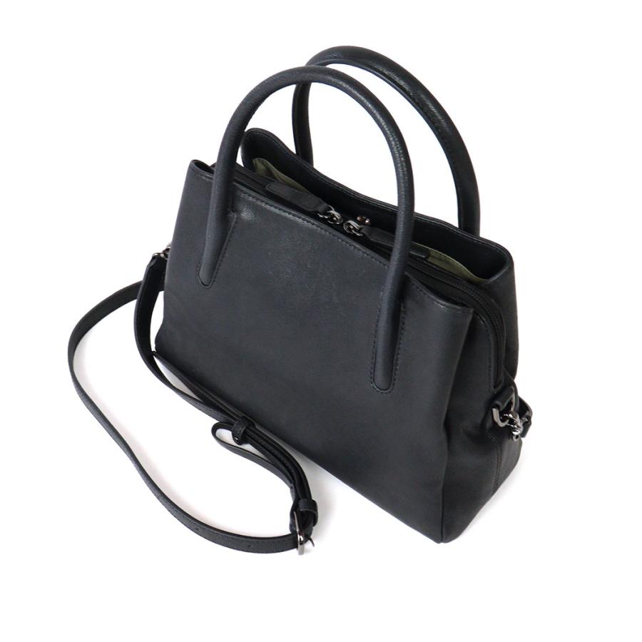 box21 ハンドバッグ 2WAY フォーマル 軽量 軽い ヤギ革 山羊 ボックス