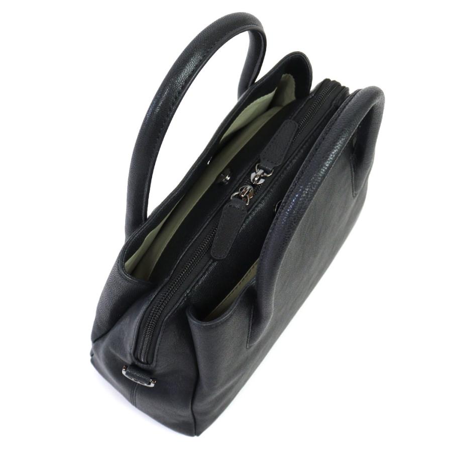 box21 ハンドバッグ 2WAY フォーマル 軽量 軽い ヤギ革 山羊 ボックス