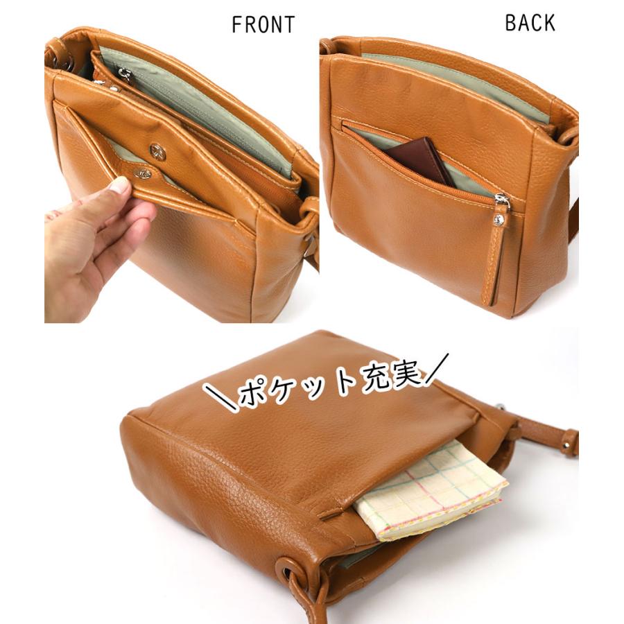 おみや☆ box21 ショルダーバッグ スクエア 軽量 軽い ヤギ革 山羊 ボックス21