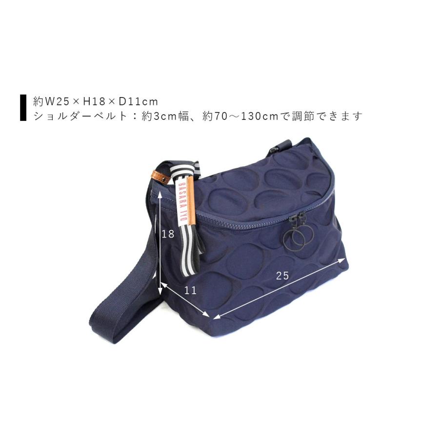 ショルダーバッグ 強撥水 軽量 ドット柄 BASARA TYO バサラ ジータ 