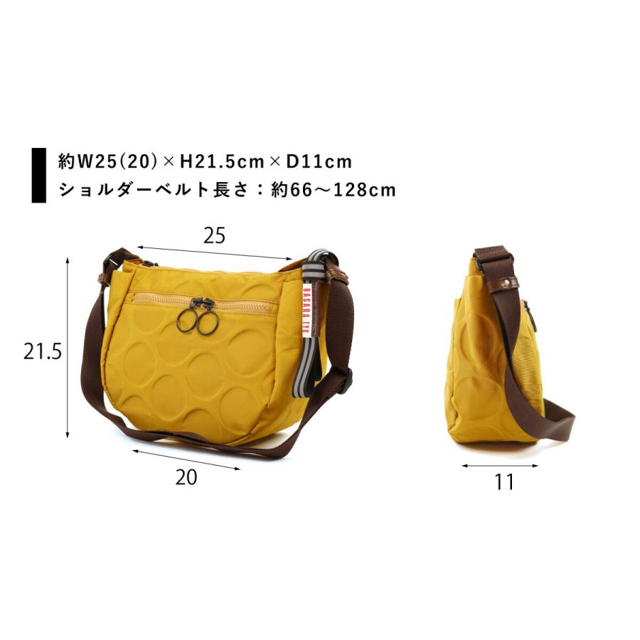 ミニショルダーバッグ 半月型 BASARA TYO バサラ ジータ 強撥水 軽量 