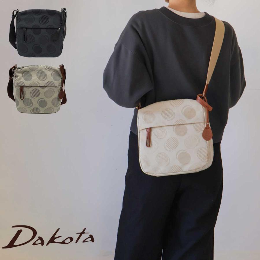 Dakota（ダコタ） ジャカード織り ミニショルダーバッグ スクエア型 