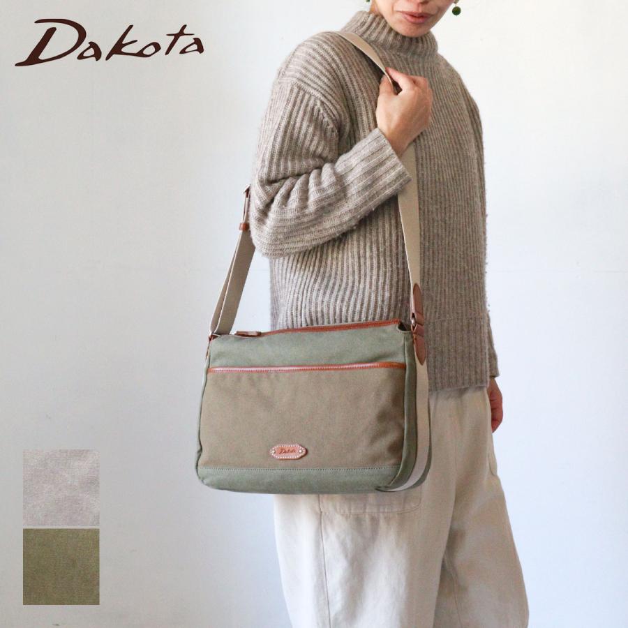 Dakota（ダコタ） ショルダーバッグ 帆布 カラーコンビ デイリー 旅行 