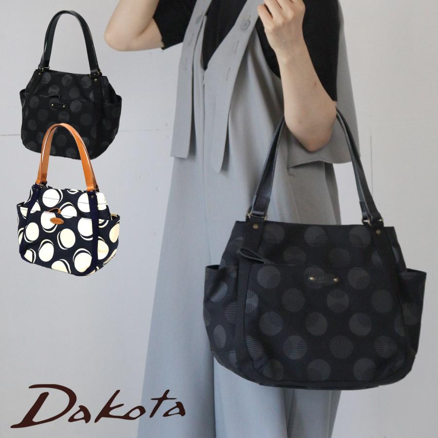 Dakota（ダコタ） トートバッグ(大) ドット 帆布 コットン シンピット