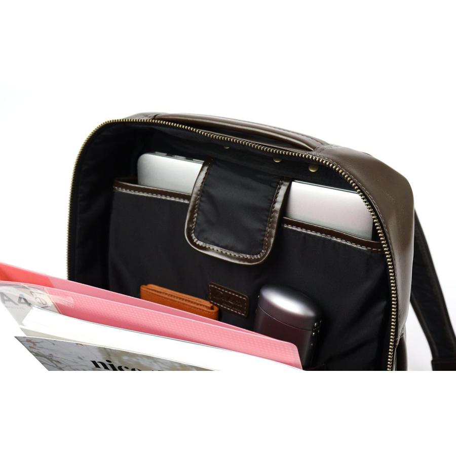 Dakota（ダコタ） ビジネスリュック 薄型 13インチ対応 牛革 本革