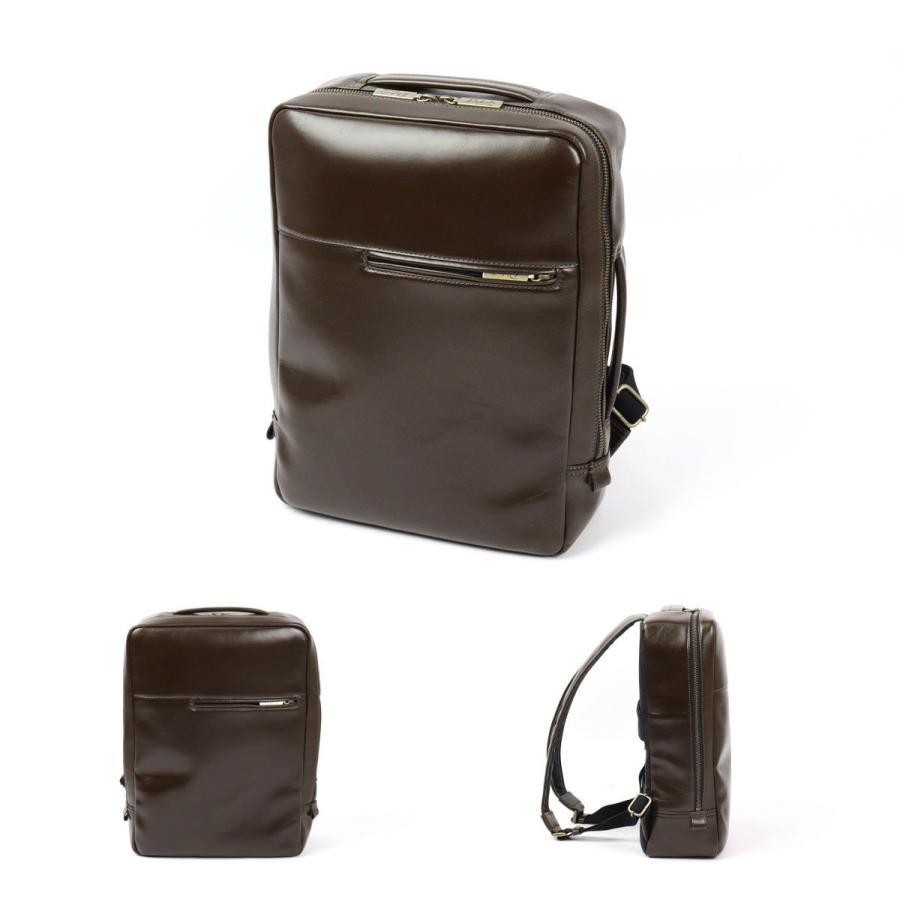 Dakota（ダコタ） ビジネスリュック 薄型 13インチ対応 牛革 本革