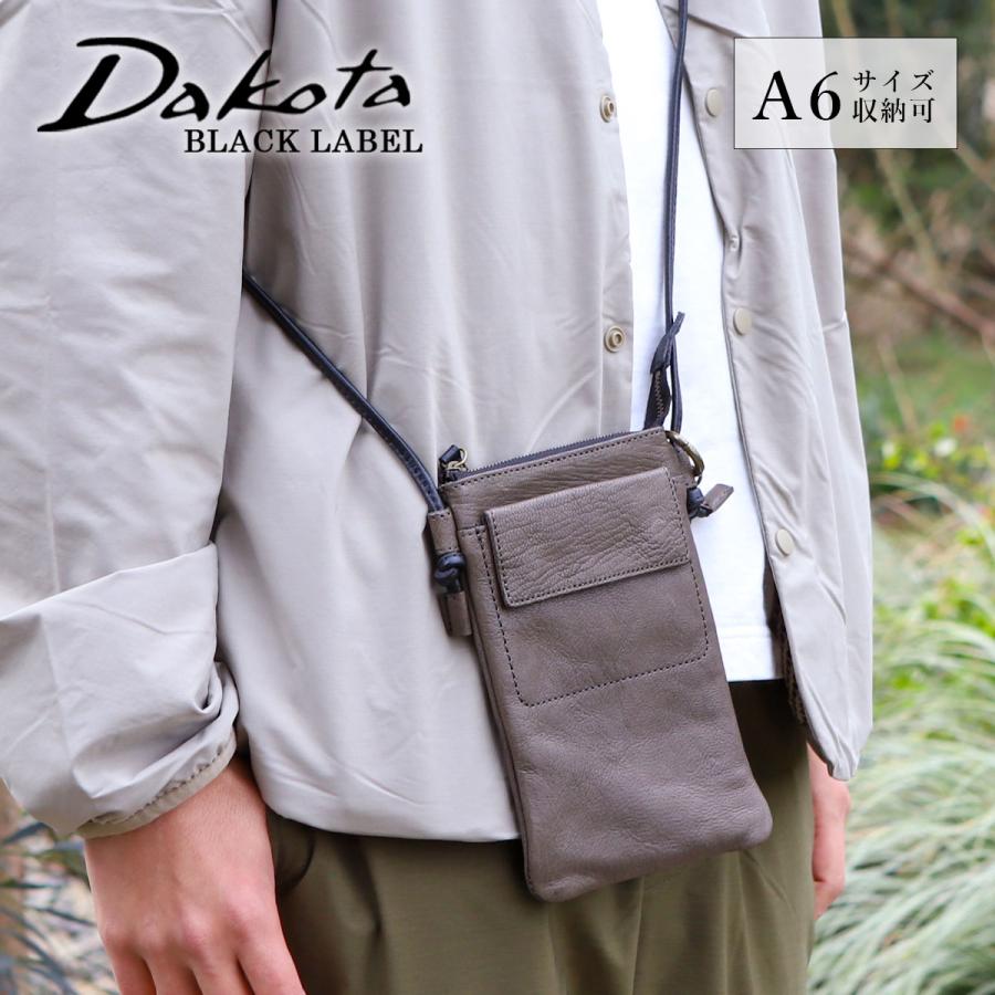 Dakota スマホショルダーバッグ メンズ ダコタ BLACKLABEL Dakota スマホショルダーバッグ メンズ ダコタ BLACKLABEL