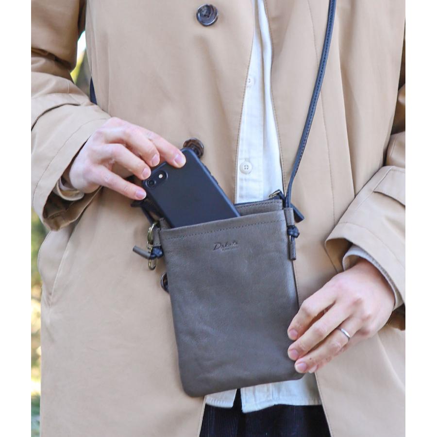 Dakota スマホショルダーバッグ メンズ ダコタ BLACKLABEL Dakota スマホショルダーバッグ メンズ ダコタ BLACKLABEL