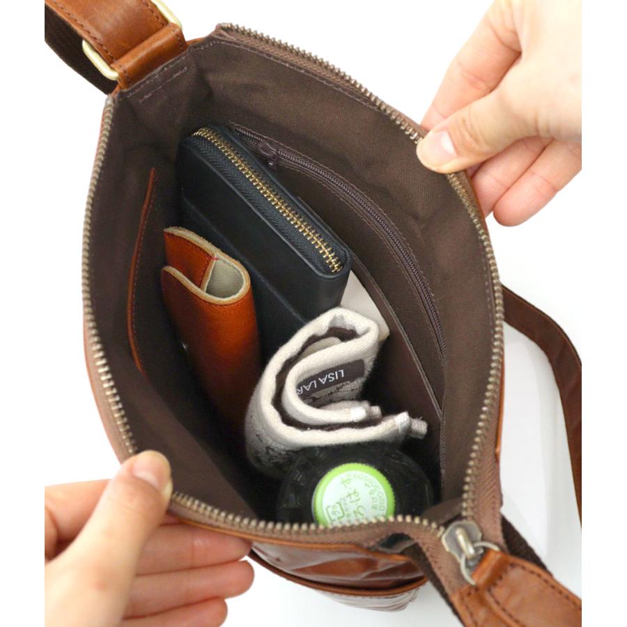 Dakota（ダコタ） ショルダーバッグ フラップショルダー 縦型 馬革