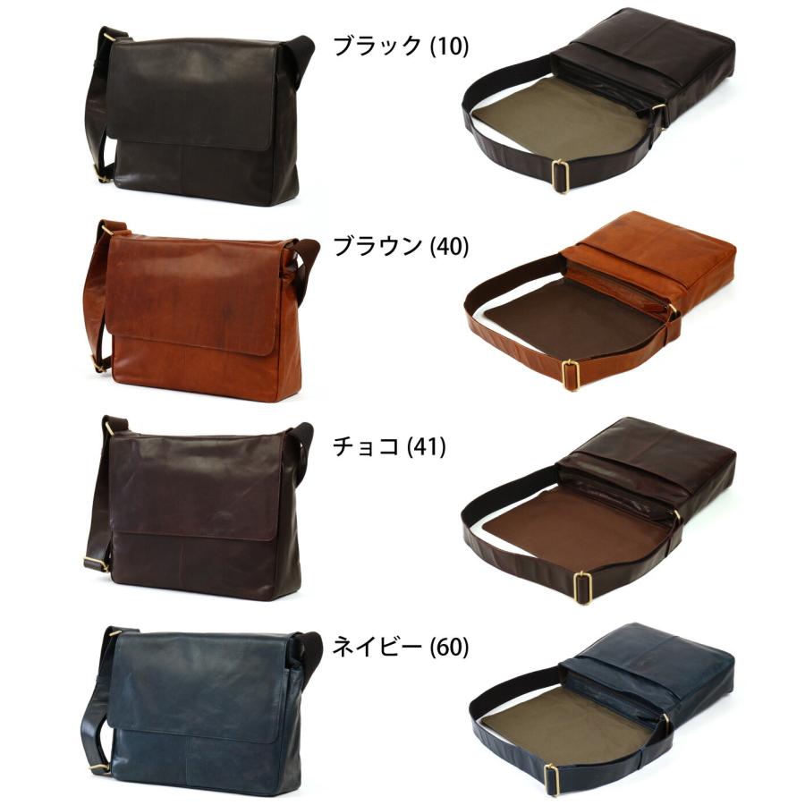 ダコタ ショルダーバッグ フラップ ポケット A4 馬革 Dakota BLACK LABEL ホースト3 1623806 1622806の画像