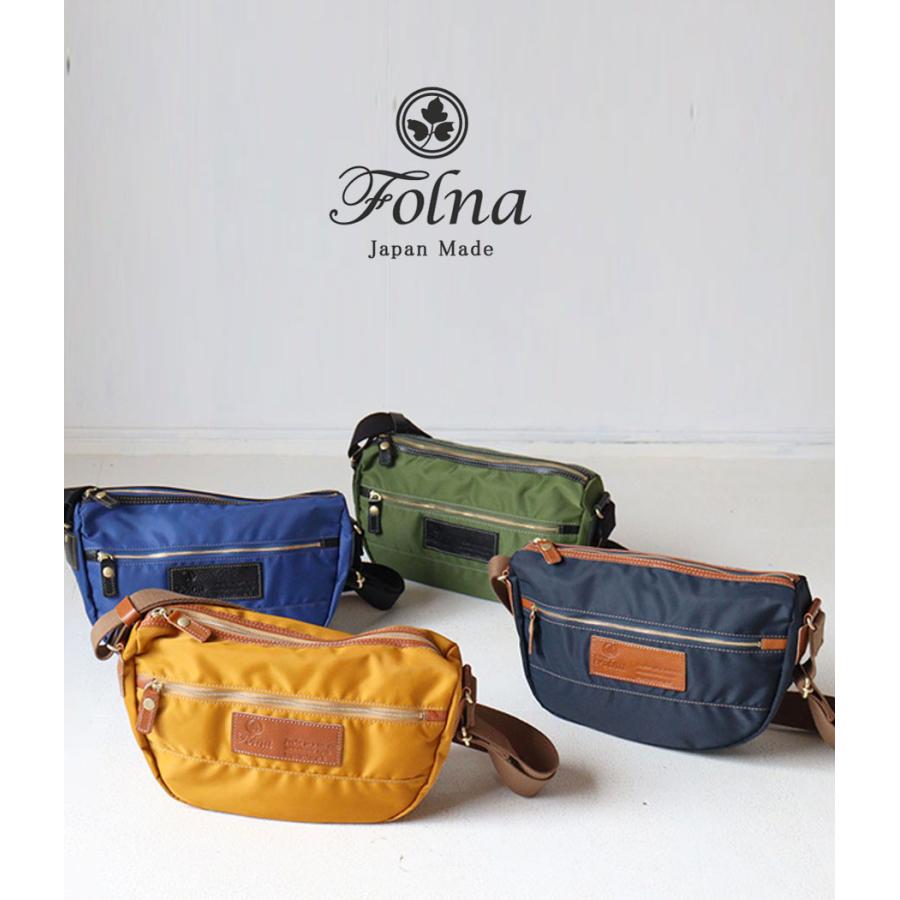 新品未使用　Folnaフォルナ　軽量ショルダーバック　ユニセックス仕様 Folna ショルダーバッグ ユニセックス ナイロン 本革 A4 大容量 ペット