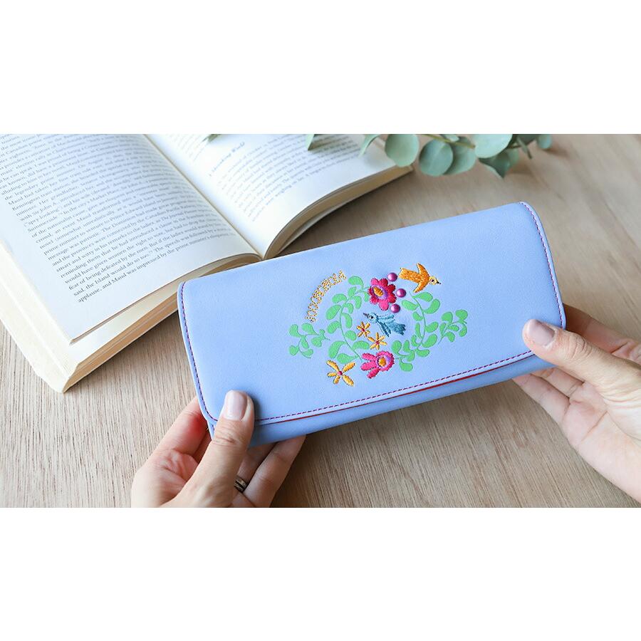 Sybilla かぶせ長財布 刺繍 花 jocomomola ホコモモラ タリファ Sybilla かぶせ長財布 刺繍 花 jocomomola ホコモモラ タリファ