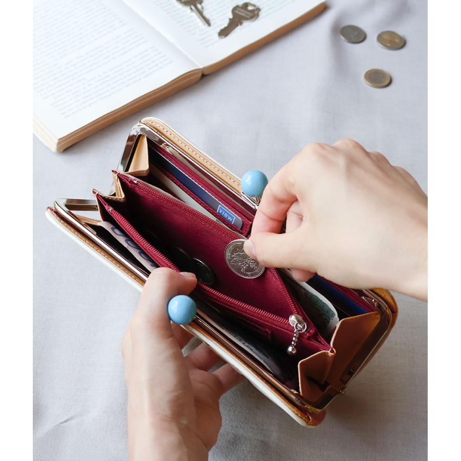 Jocomomola（ホコモモラ）がま口　財布　美品 楽天市場】Jocomomola ホコモモラ がま口 がま口長財布 カンポ
