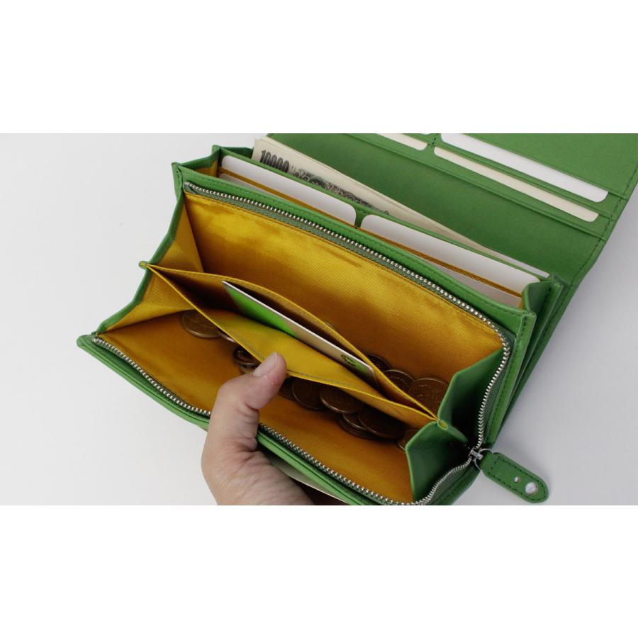 Jocomomola（ホコモモラ） 長財布 カンポ 牛革 ピッグ箔 5388002