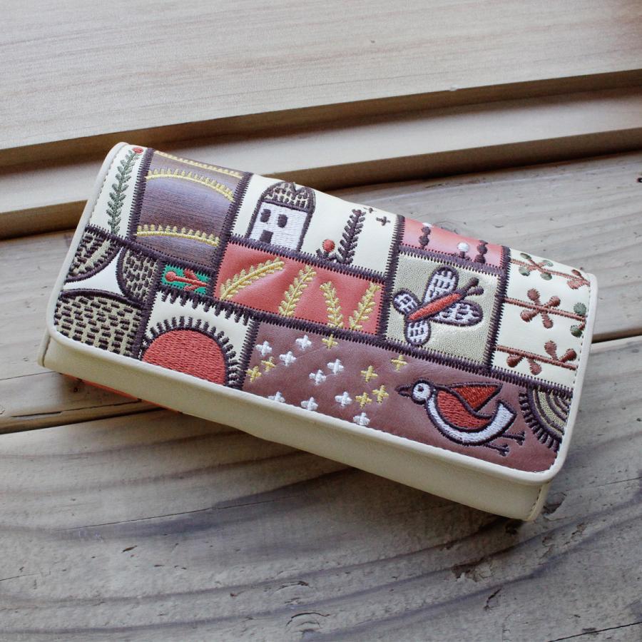 【美品】長財布 jocomomola ホコモモラ 牛革 ピッグ箔 Jocomomola（ホコモモラ） 長財布 カンポ 牛革 ピッグ箔 5388002