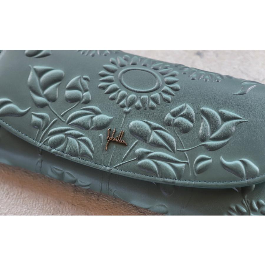 Sybilla（シビラ） かぶせ長財布 花柄 ソンブラ 5470442 レディース