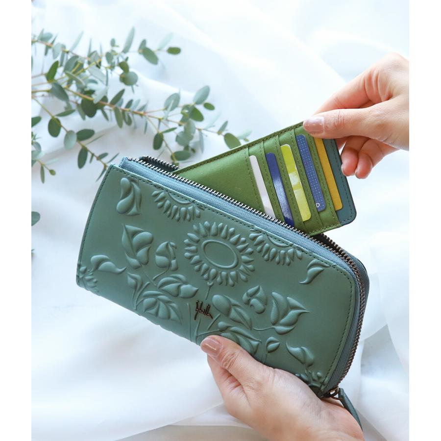 Sybilla L字ファスナー長財布 花柄 sybilla シビラ ソンブラ Sybilla L字ファスナー長財布 花柄 sybilla シビラ ソンブラ