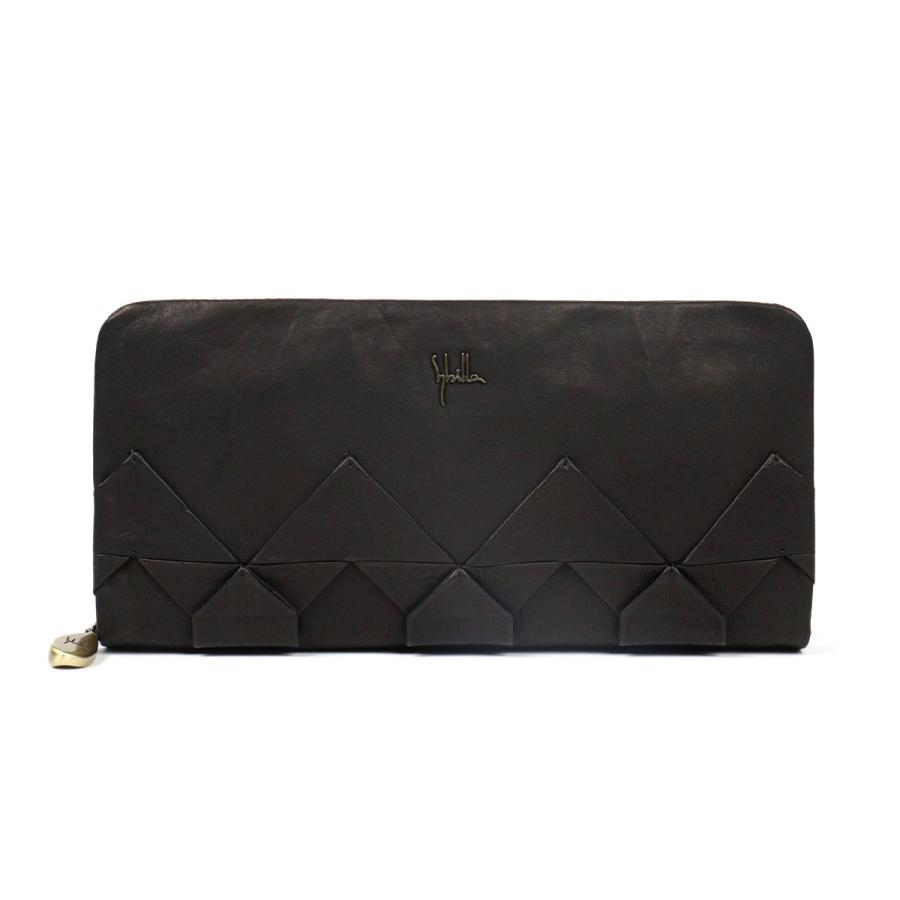 【新品✡未使用】Sybilla ラウンドジップ長財布ブラック Sybilla（シビラ） 長財布 ラウンドファスナー オリガミ 5470472