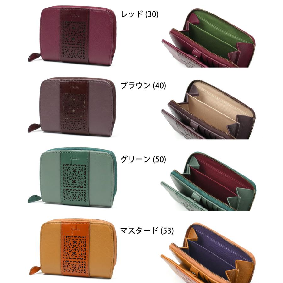 新品 シビラ 財布 2つ折り カード入れ付き ラウンド 黒 パシオン Sybilla（シビラ） 二つ折り財布 ラウンドファスナー小銭入れ 琥珀