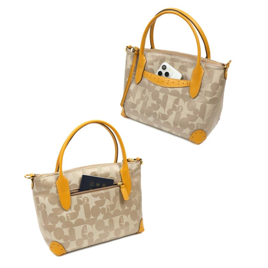 [美品] ELLE 2WAYトートバッグ ショルダーバッグ レディース 軽量 ELLE（エル） 新型 2WAYトートバッグ ショルダーバッグ レディース