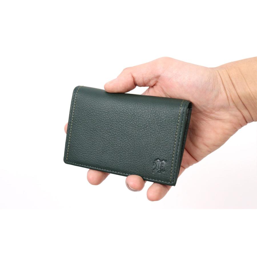 NICOLE（ニコル） 名刺入れ カードケース 牛革 メンディII 7305604